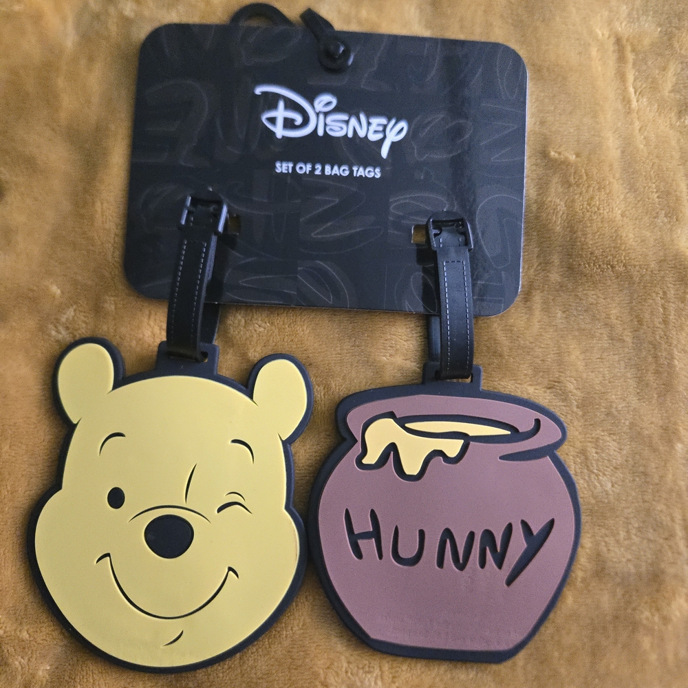 #56 Disney Winnie The Pooh & The Honey Pot Bag/Luggage Tags (Sets of 2)